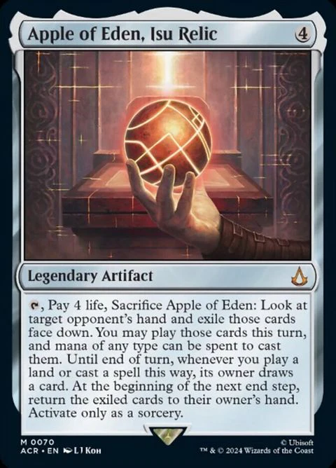 Apple of Eden, Isu Relic (70)