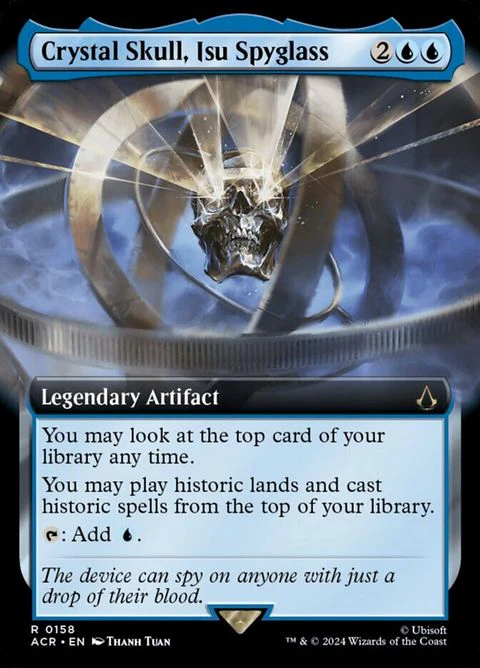Crystal Skull, Isu Spyglass (158)