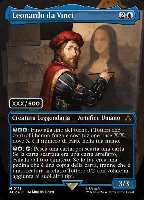 Leonardo da Vinci (118z) - Serialized