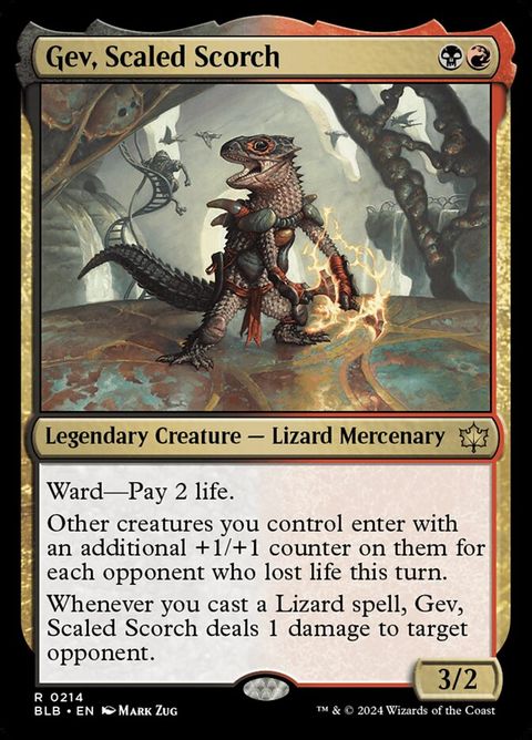 Gev, Scaled Scorch (214)