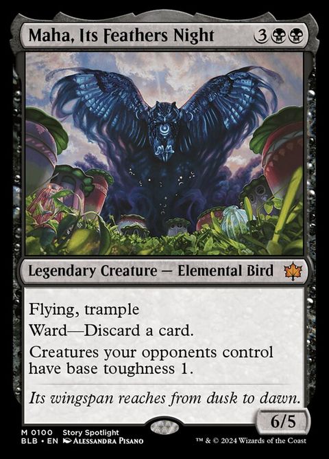 Maha, Its Feathers Night (100)