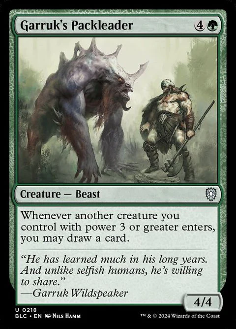 Garruk's Packleader (218)