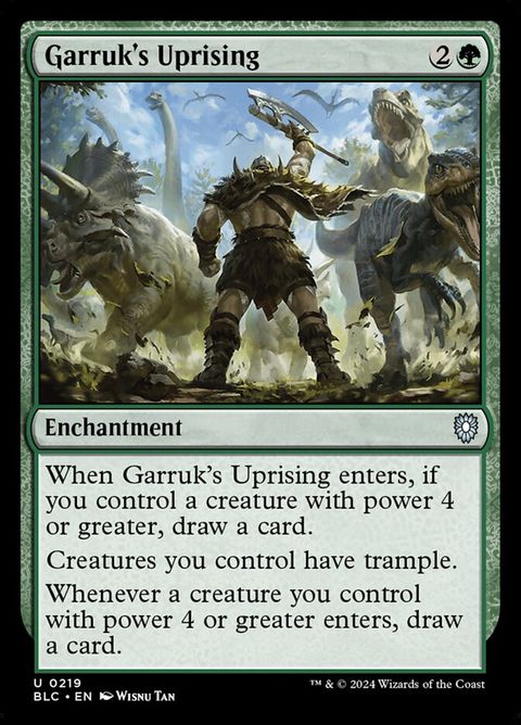 Garruk's Uprising (219)