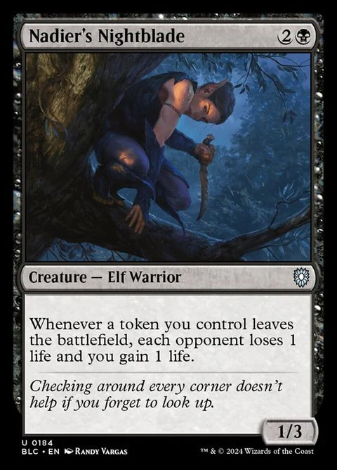 Nadier's Nightblade (184)