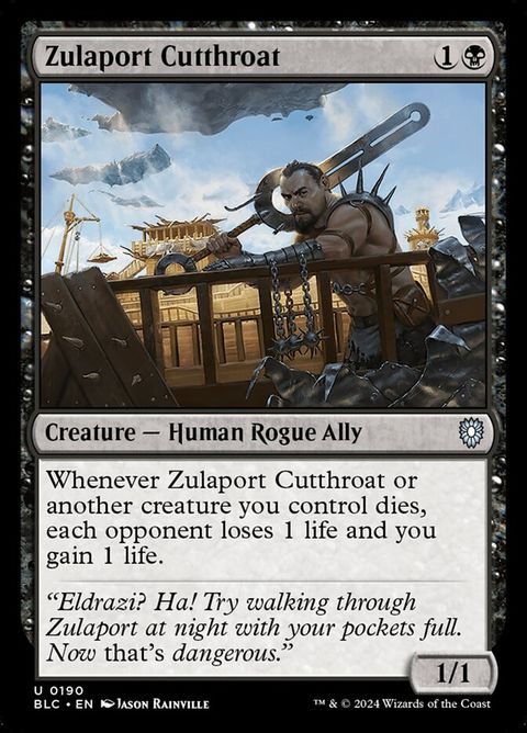 Zulaport Cutthroat (190)