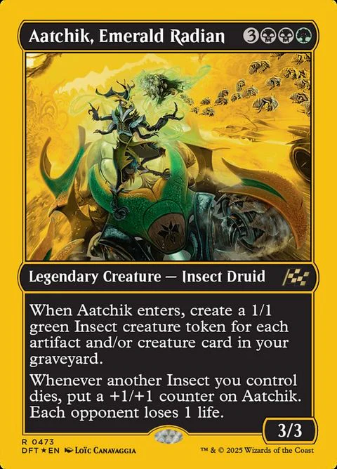 Aatchik, Emerald Radian (473) - Boxtopper