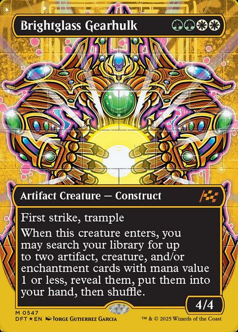 Brightglass Gearhulk (547) - Boxtopper
