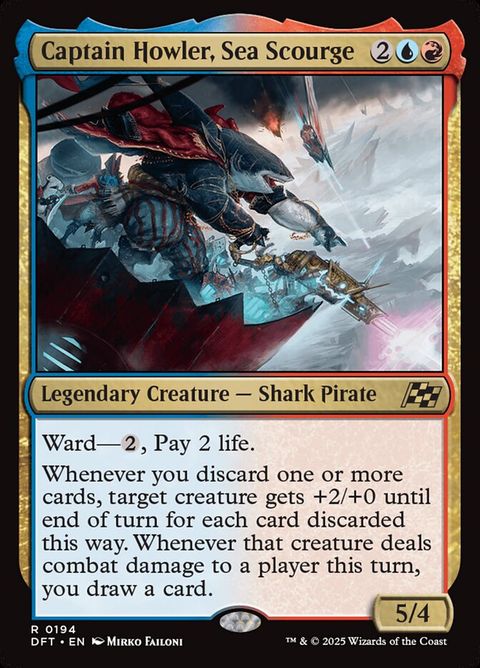 Captain Howler, Sea Scourge (194)