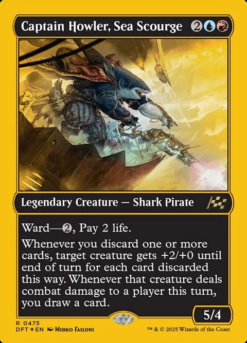 Captain Howler, Sea Scourge (475) - Boxtopper
