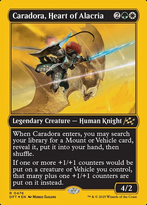 Caradora, Heart of Alacria (476) - Boxtopper