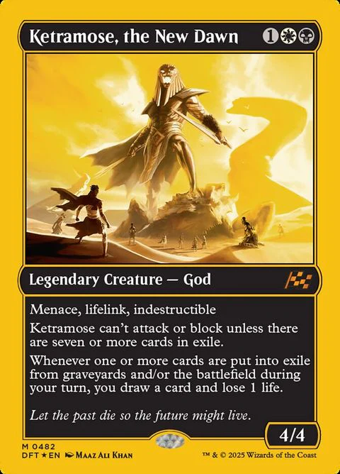 Ketramose, the New Dawn (482) - Boxtopper