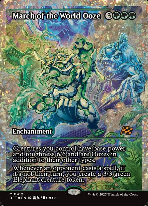 March of the World Ooze (412) - Fracture-Foil