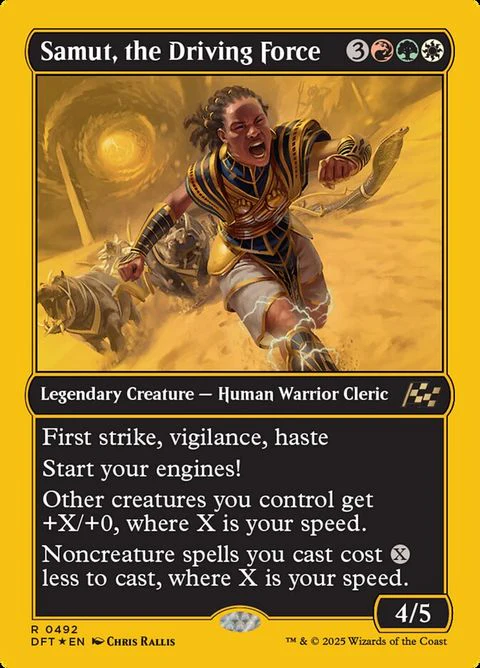 Samut, the Driving Force (492) - Boxtopper