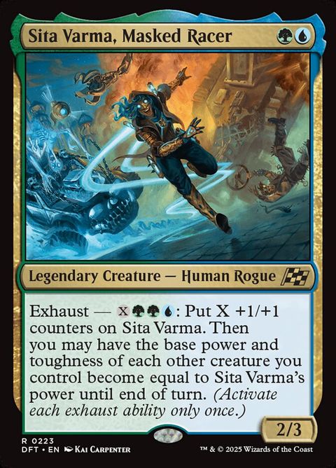 Sita Varma, Masked Racer (223)
