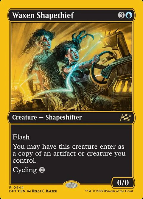 Waxen Shapethief (444) - Boxtopper