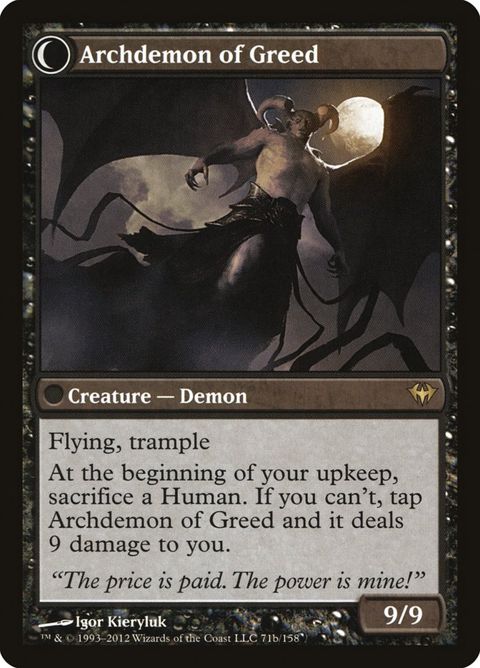 Ravenous Demon // Archdemon of Greed (71) - Image 2