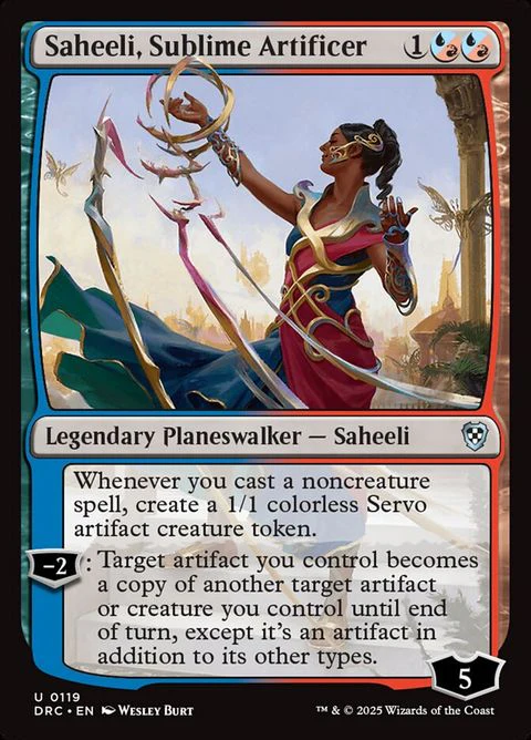Saheeli, Sublime Artificer (119)