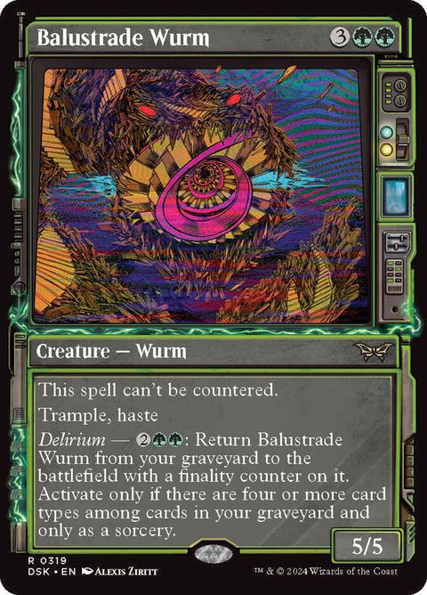 Balustrade Wurm (319)
