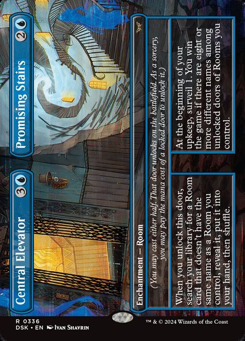 Central Elevator // Promising Stairs (336)