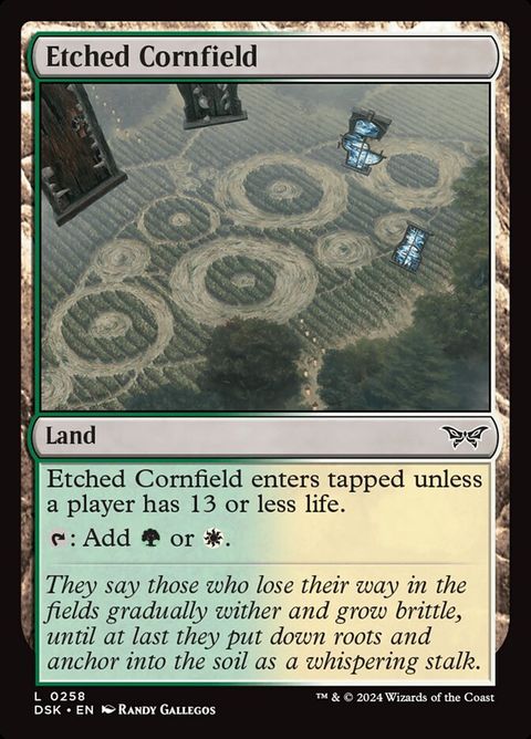 Etched Cornfield (258)