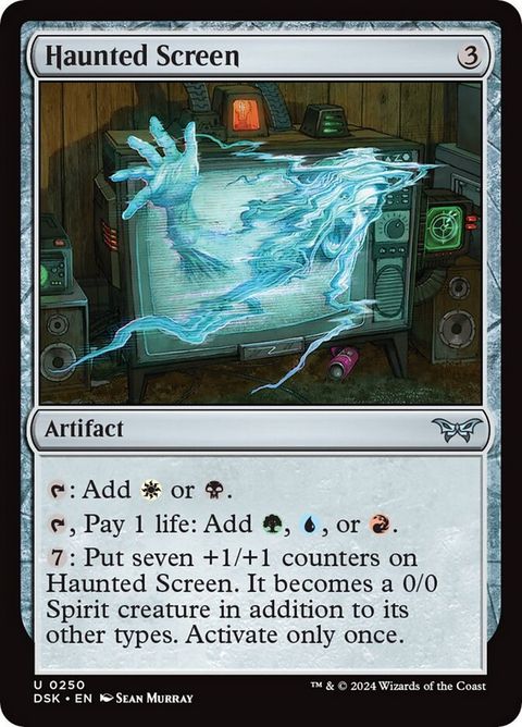Haunted Screen (250)