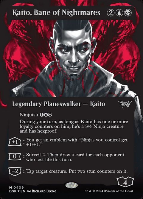 Kaito, Bane of Nightmares (409) - Textured-Foil