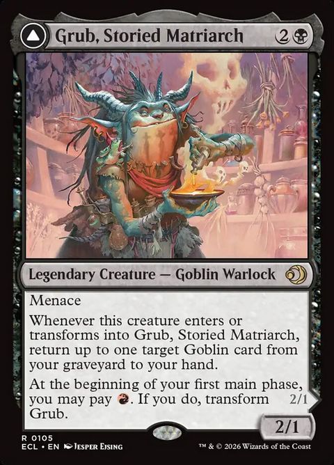Grub, Storied Matriarch // Grub, Notorious Auntie (105)