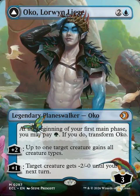 Oko, Lorwyn Liege // Oko, Shadowmoor Scion (287)