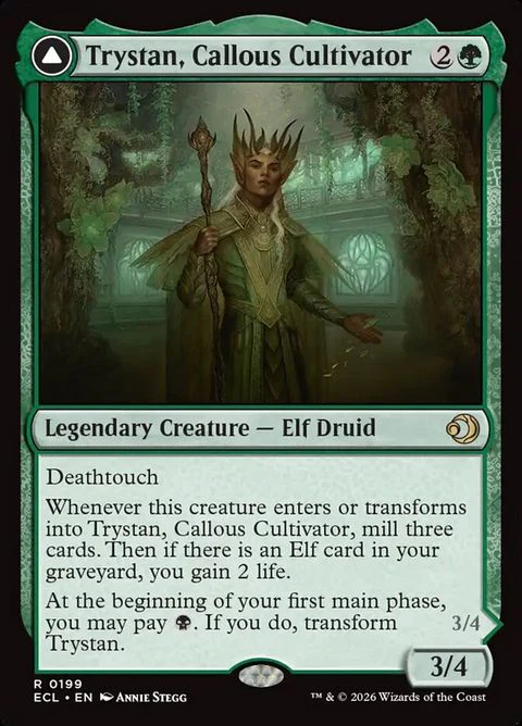 Trystan, Callous Cultivator // Trystan, Penitent Culler (199)