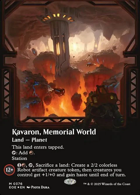 Kavaron, Memorial World (376)