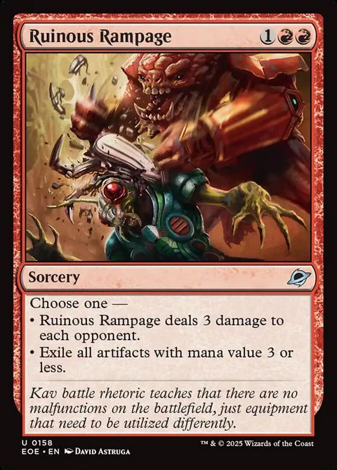 Ruinous Rampage (158)