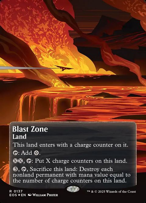 Blast Zone (137) - Galaxy Foil