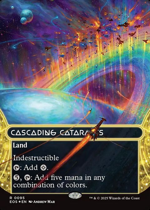 Cascading Cataracts (95) - Galaxy Foil