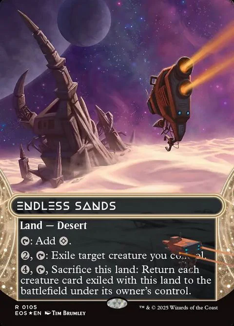 Endless Sands (105) - Galaxy Foil