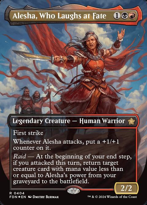 Alesha, Who Laughs at Fate (404) - Mana-Foil
