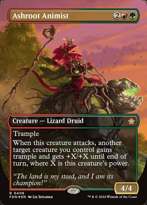 Ashroot Animist (406) - Mana-Foil