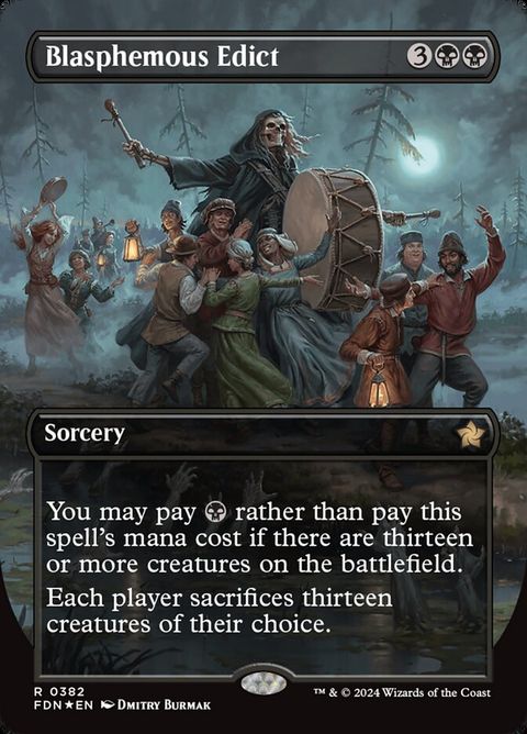 Blasphemous Edict (382) - Mana-Foil