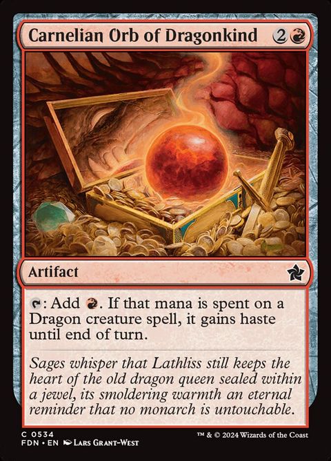 Carnelian Orb of Dragonkind (534)