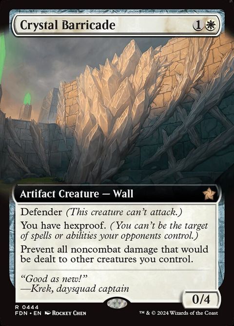 Crystal Barricade (444)