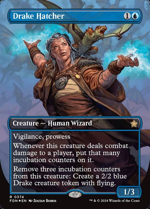 Drake Hatcher (374) - Mana-Foil