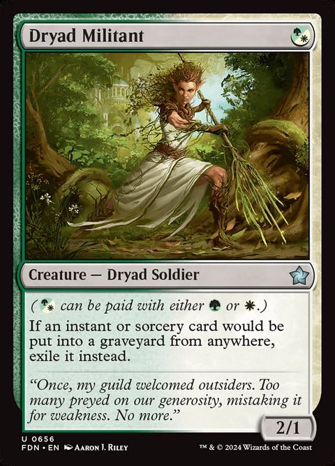Dryad Militant (656)
