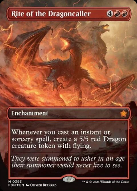 Rite of the Dragoncaller (393) - Mana-Foil