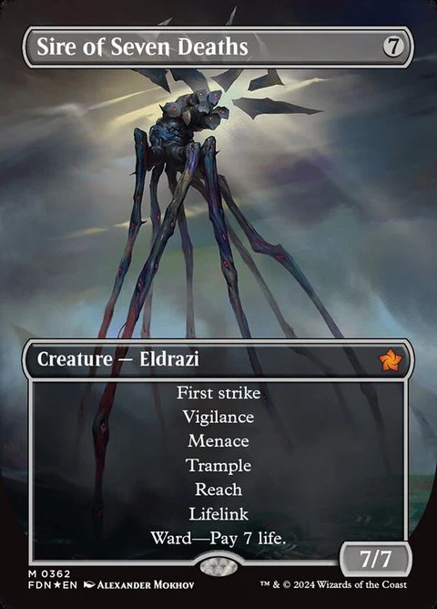 Sire of Seven Deaths (362) - Mana-Foil