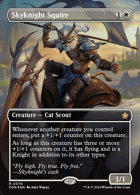 Skyknight Squire (370) - Mana-Foil