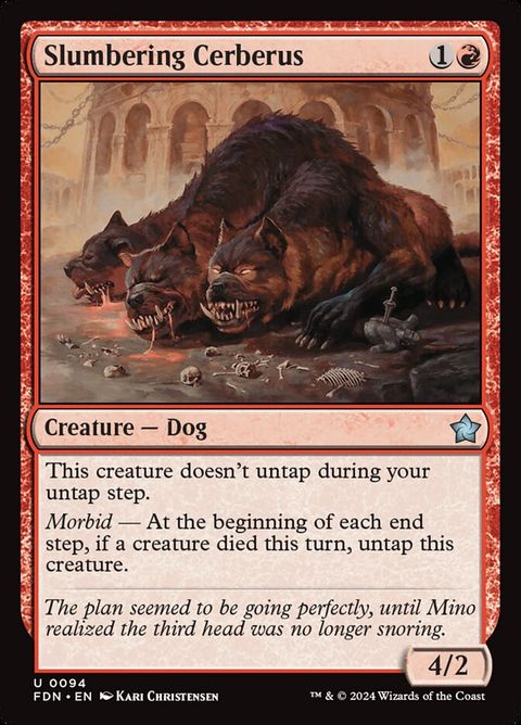 Slumbering Cerberus (94)