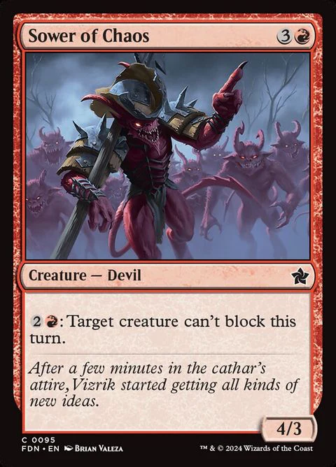 Sower of Chaos (95)