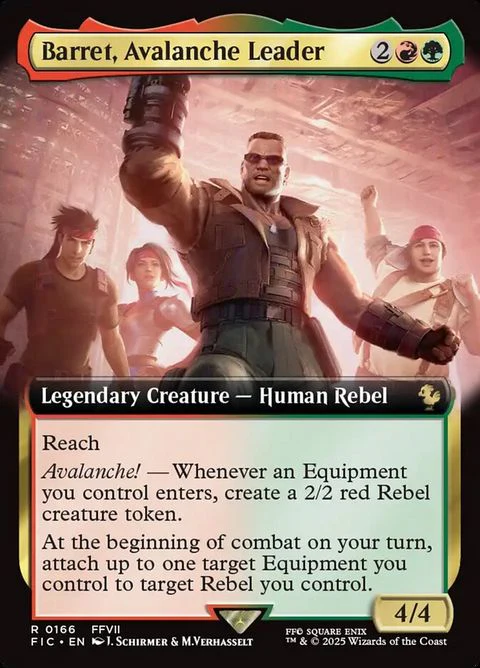Barret, Avalanche Leader (166)