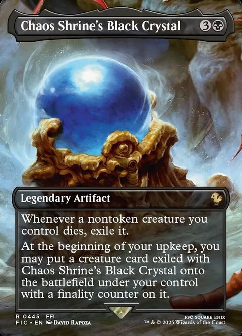 Chaos Shrine's Black Crystal (445)