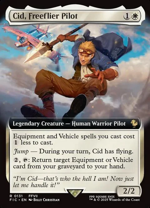 Cid, Freeflier Pilot (131)