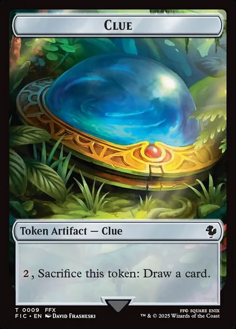 Clue // Treasure (Surge Foil) (9/36) - Surge-Foil
